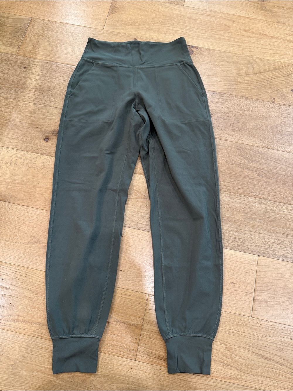 Lululemon Align Olive Green High-Waist Jogger Pants